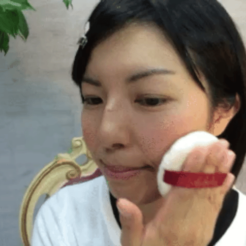 パウダー専用パフ(大)