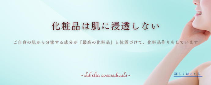 化粧品は肌に浸透しない