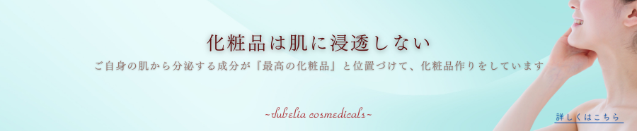 化粧品は肌に浸透しない